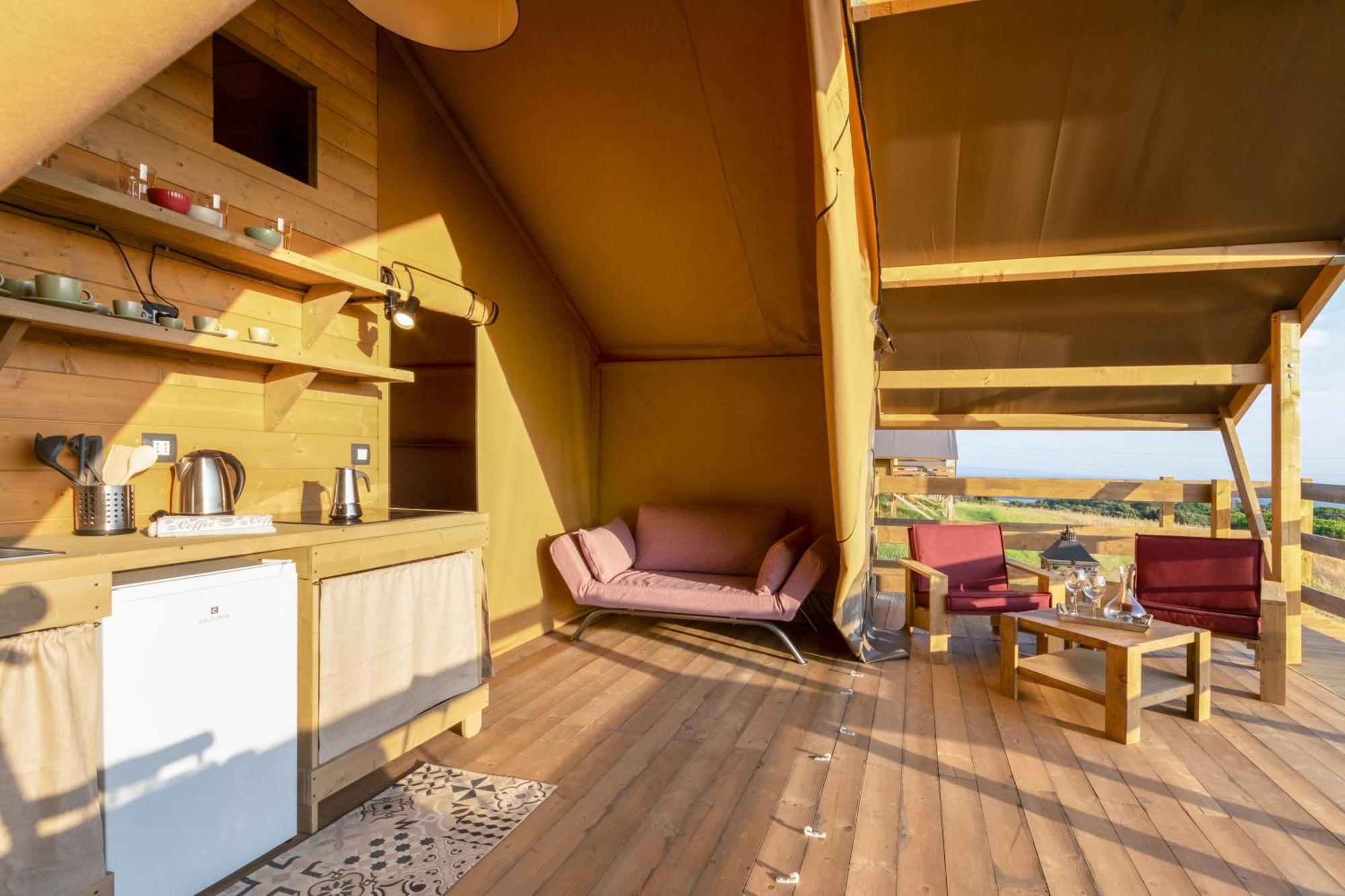 Glamping Debbiare Otel Riparbella Dış mekan fotoğraf