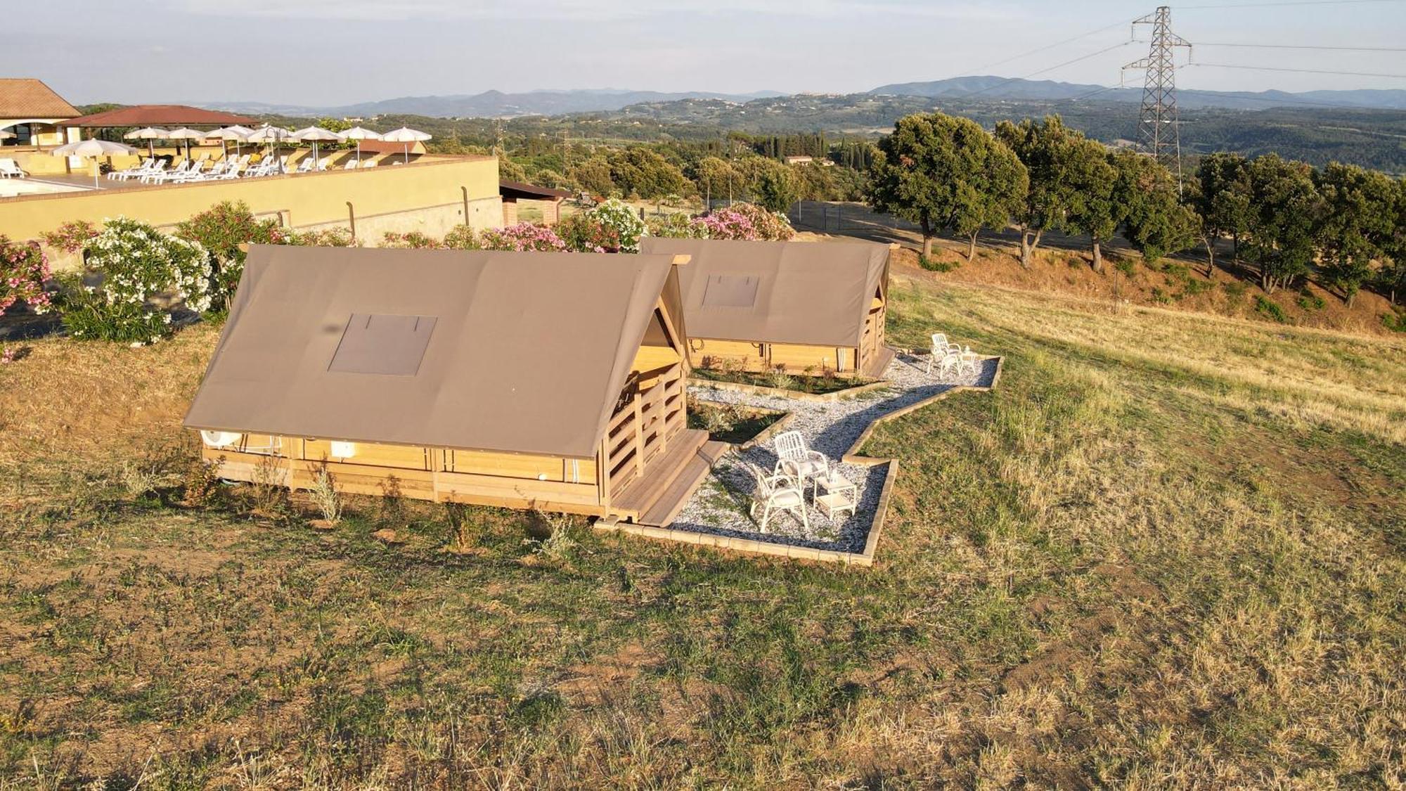 Glamping Debbiare Otel Riparbella Dış mekan fotoğraf